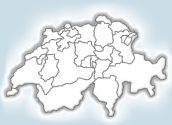Kantonskarte der Schweiz